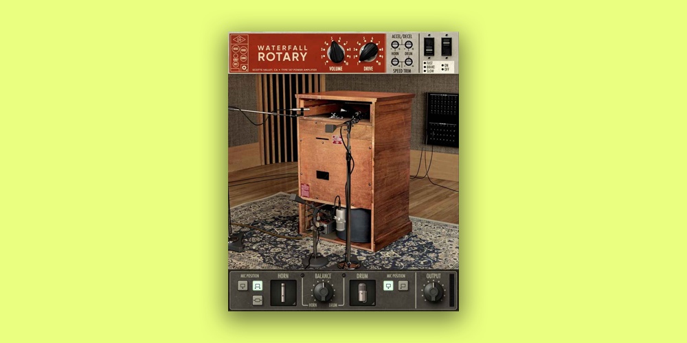 Waterfall Rotary Speaker main media