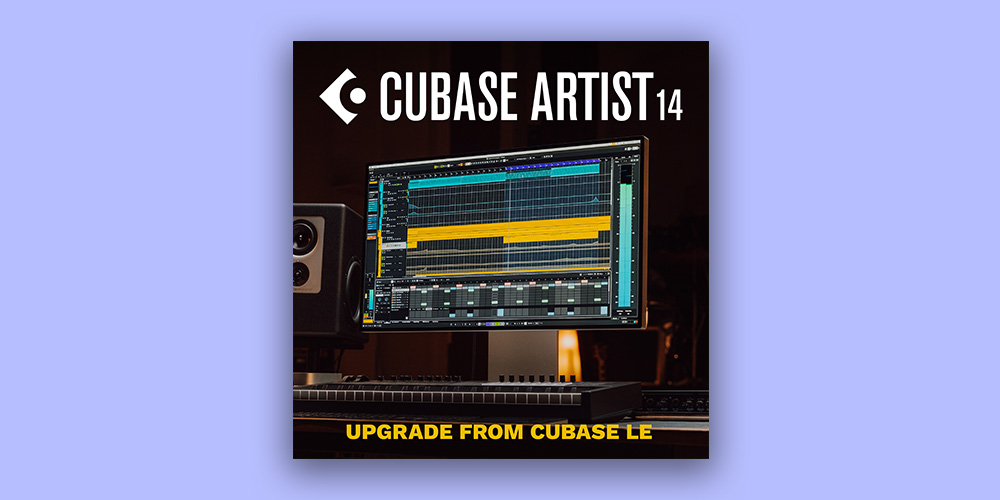 Cubase Artist 14 Upgrade from LE 12-14 main media