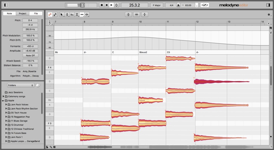 Melodyne 5 Editor Upgrade from Any Melodyne Assistant main media