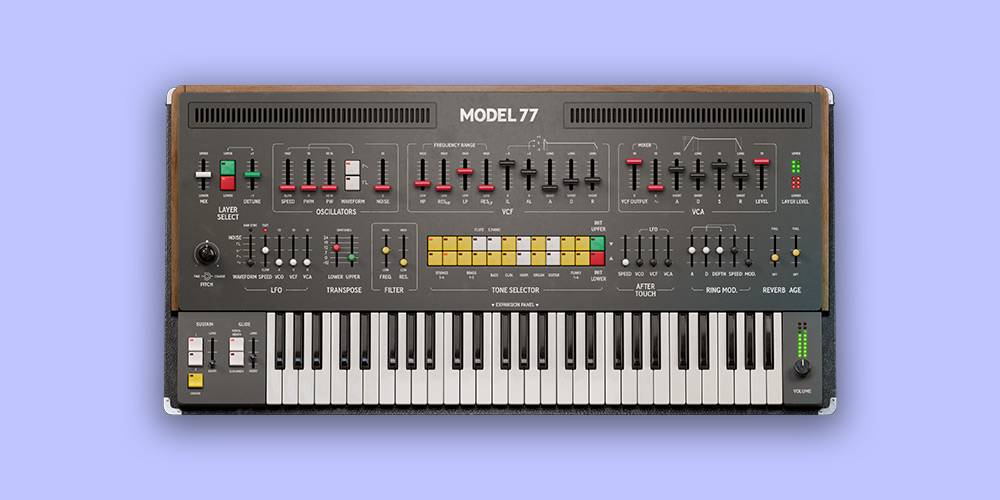 Model 77 Dual Layer Synth main media
