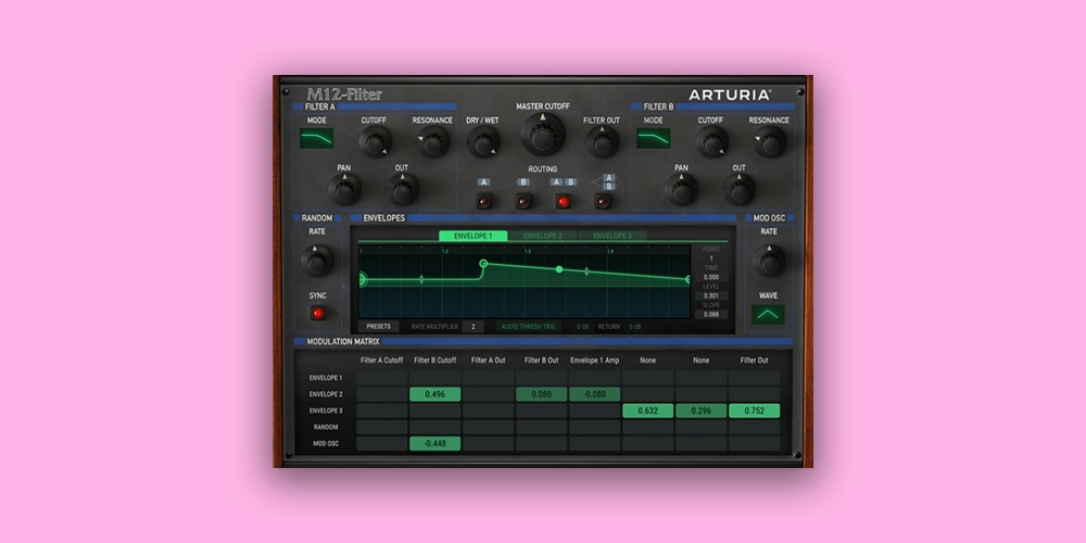 Filter M12 main media