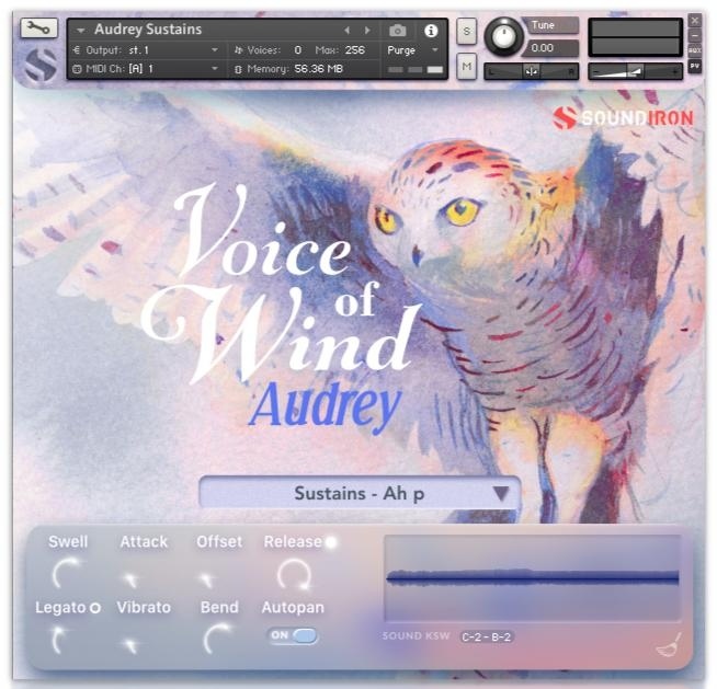Voice of Wind: Audrey main media