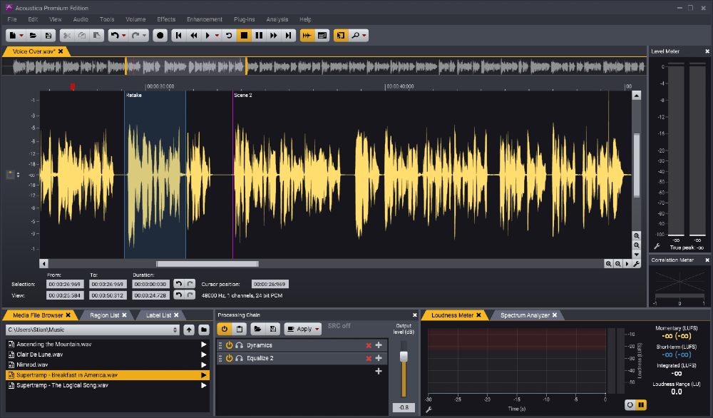 Acoustica 7 Premium Edition Upgrade from Acoustica 7 Standard Edition thumbnail 2
