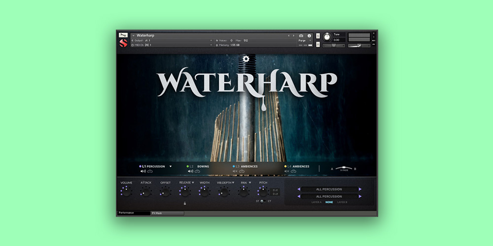 WATERHARP main media