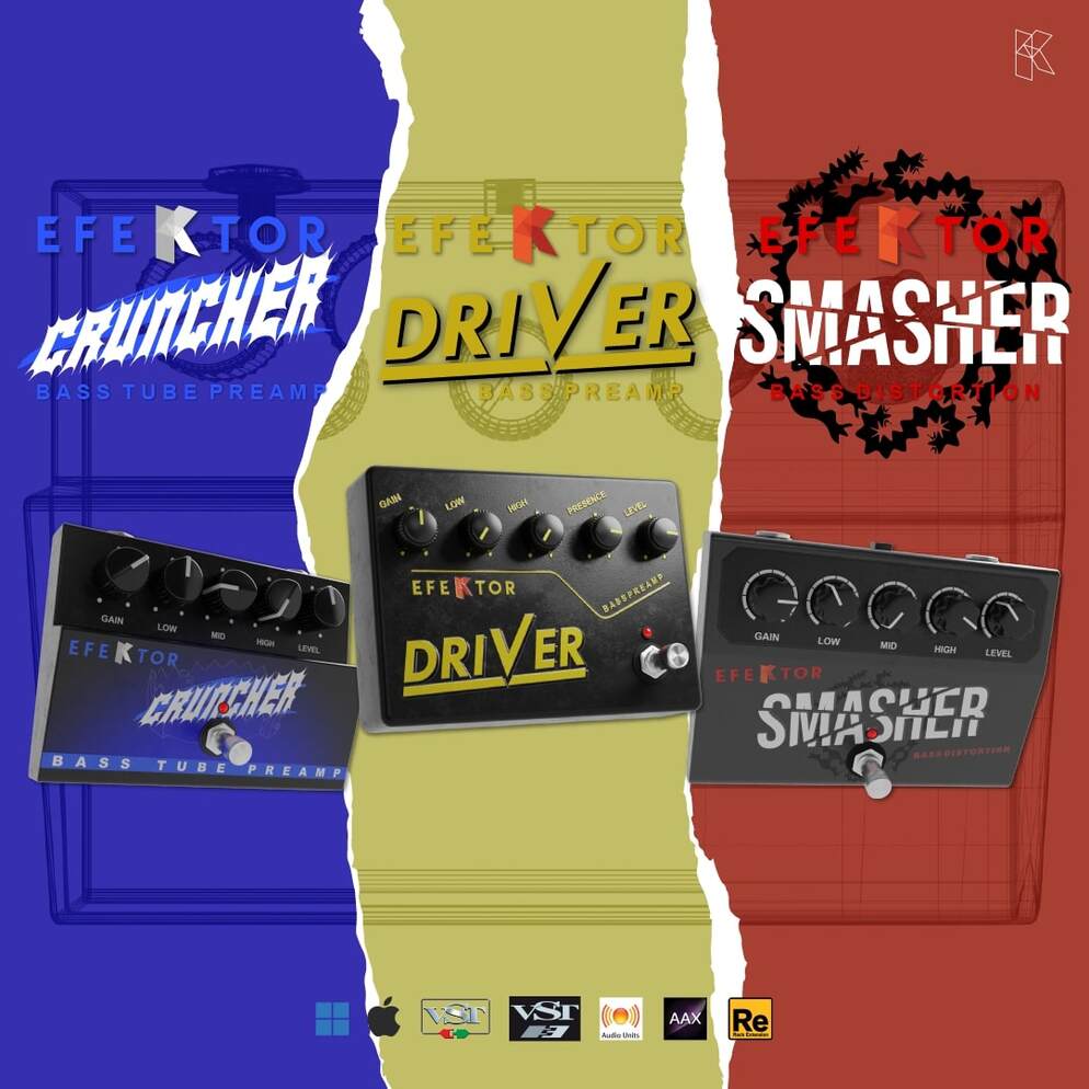 Efektor Bass Distortion Bundle main media