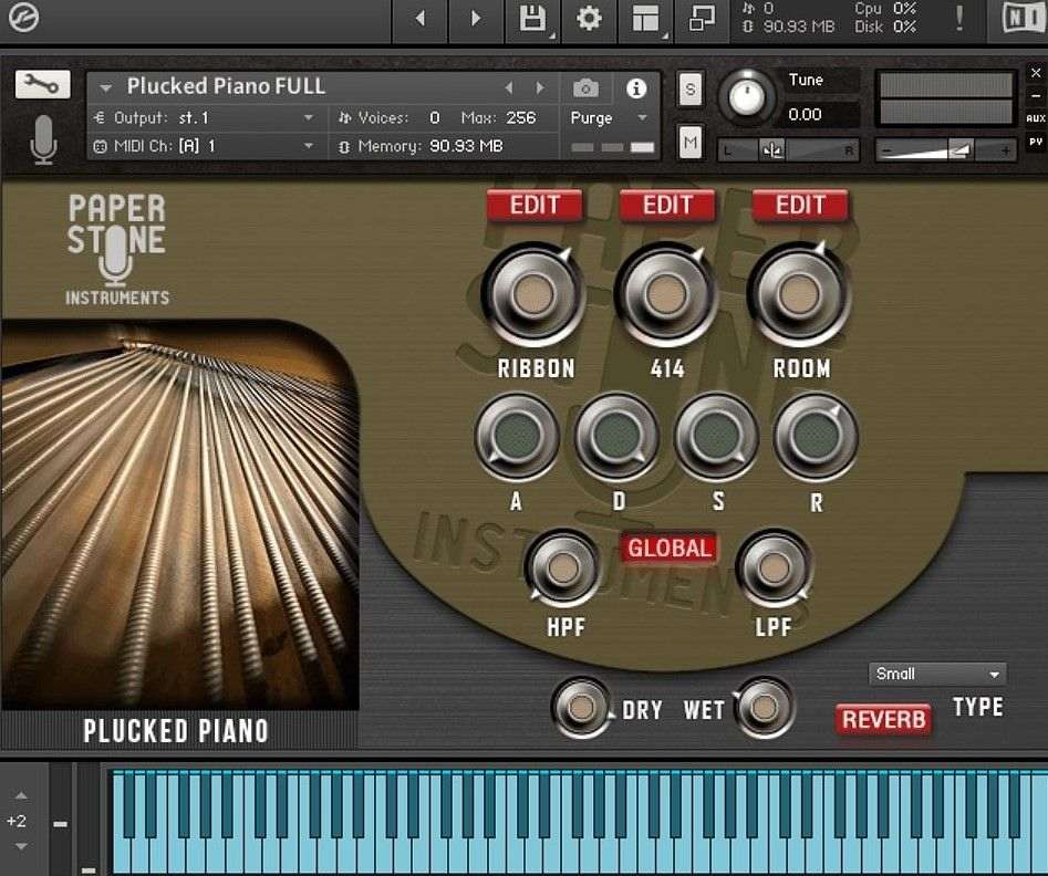 Plucked Piano main media