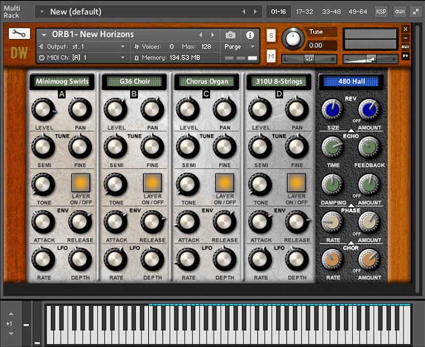The Orbitone Collection I and II main media