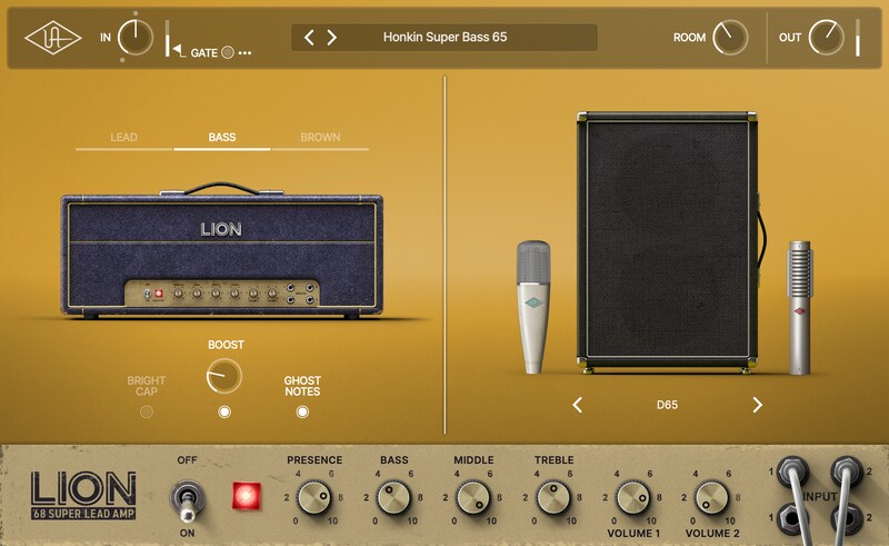 UAD Lion '68 Super Lead Amp thumbnail 2