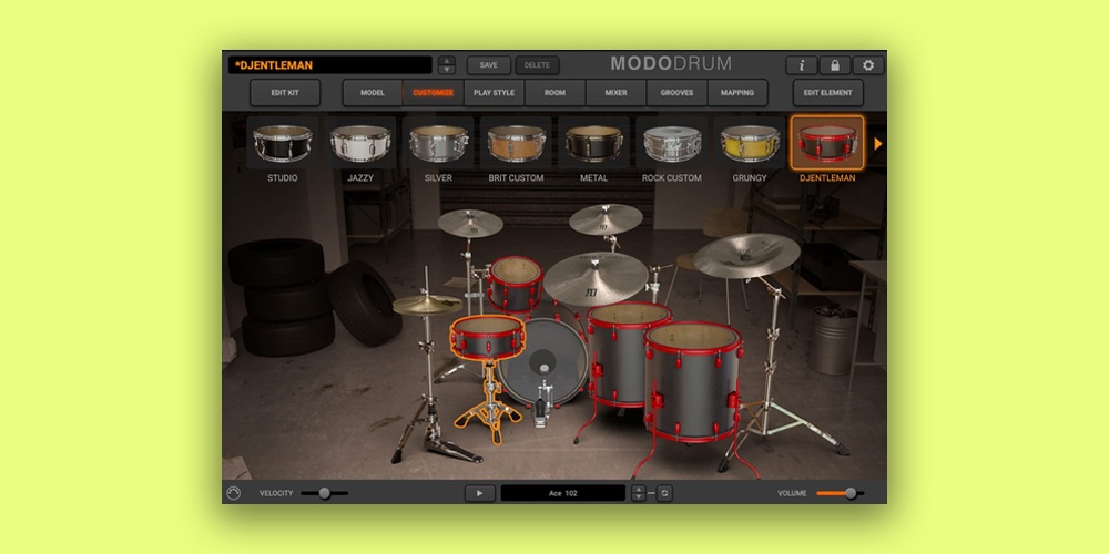 MODO DRUM Kit - Djentleman main media