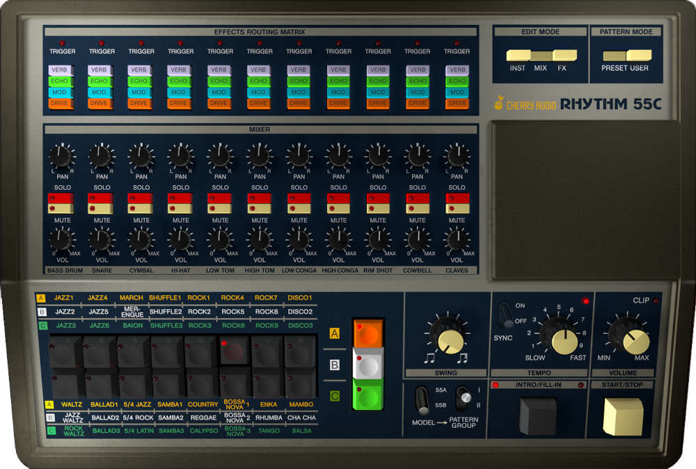 KR-55C Drum Machine thumbnail 3
