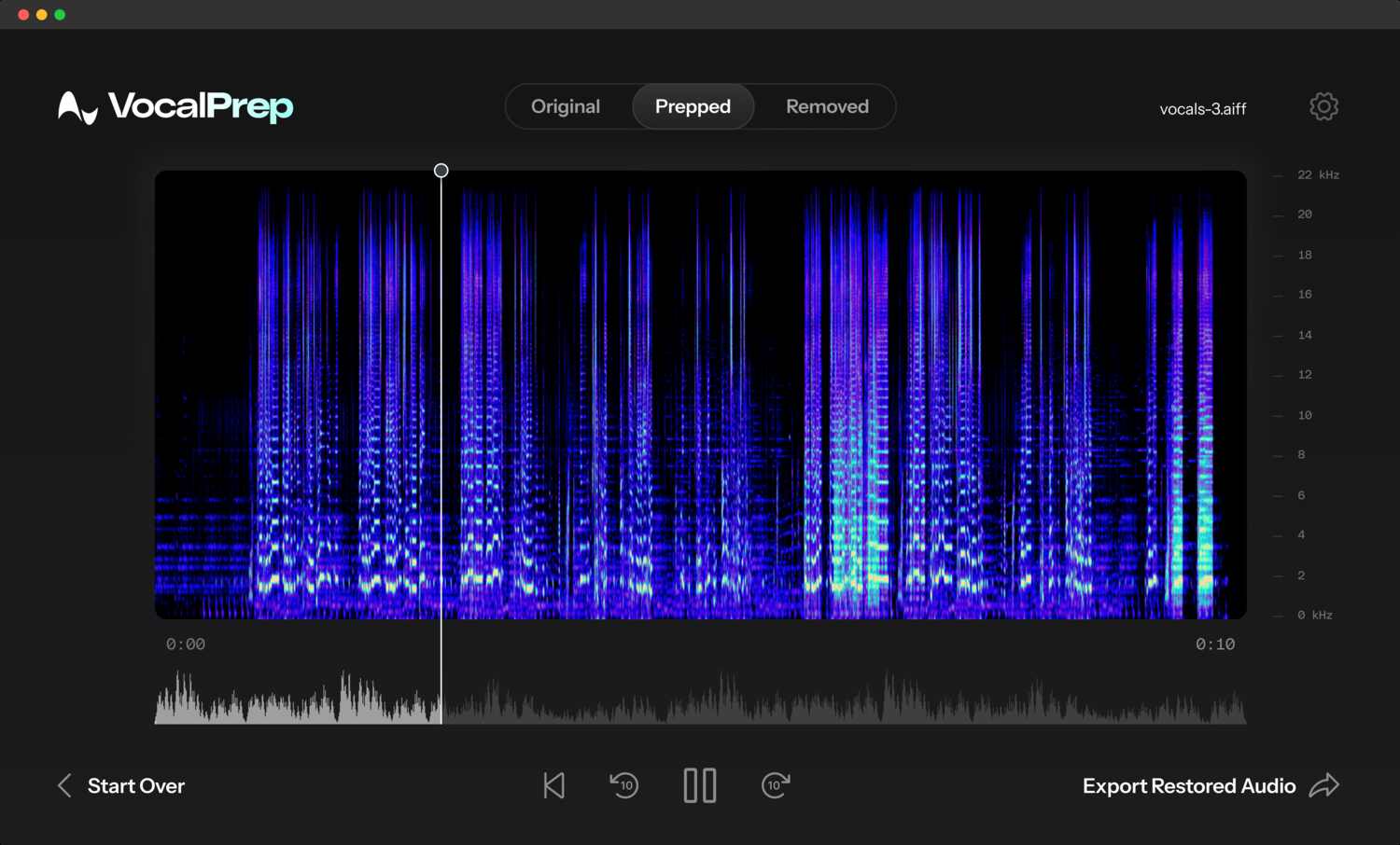 Vocal Prep main media