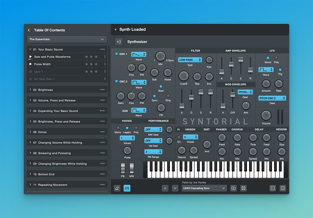 Syntorial 2 main media