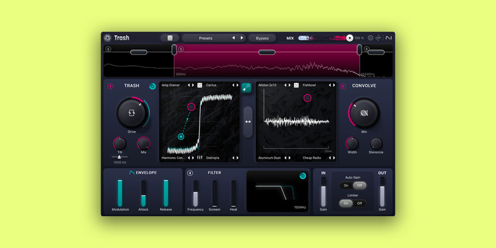 Trash Crossgrade from any version of VocalSynth, Neoverb, Iris, Stutter Edit, BreakTweaker, Mobius Filter, DDLY main media
