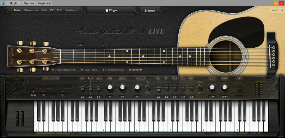 Ample Guitar M Lite II main media