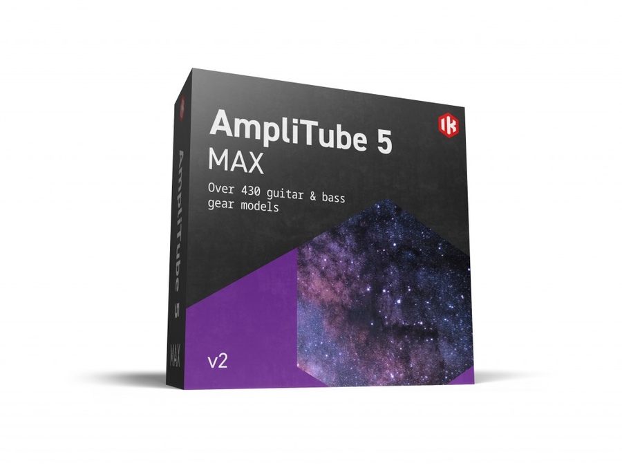 AmpliTube 5 MAX v2  + FREE TONEX Metal Gems main media