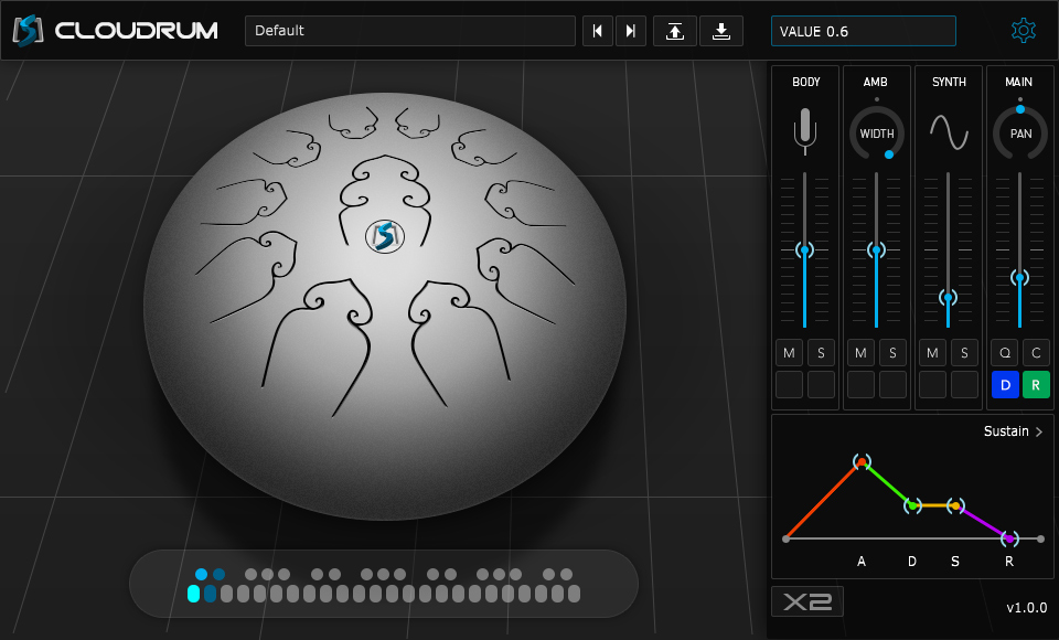 Ample Percussion Cloudrum main media