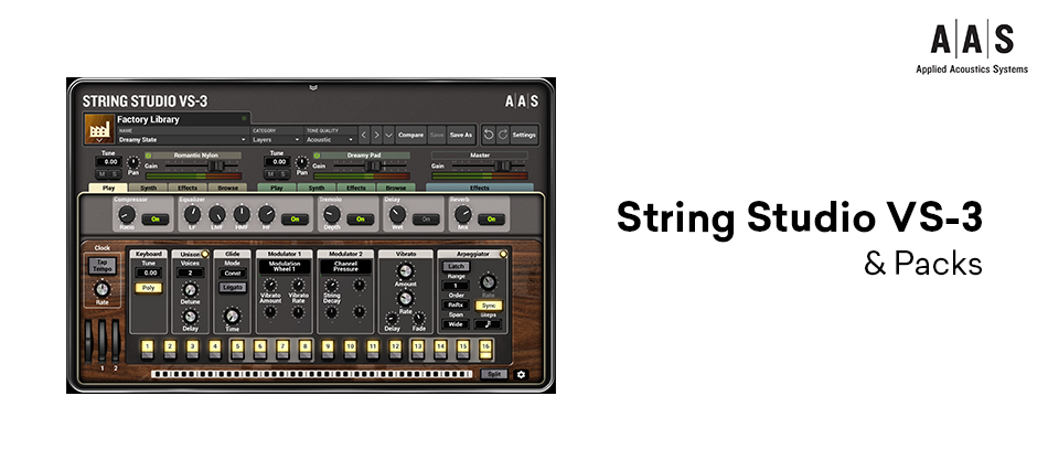 AAS String Studio VS-3 & Sound Banks main media