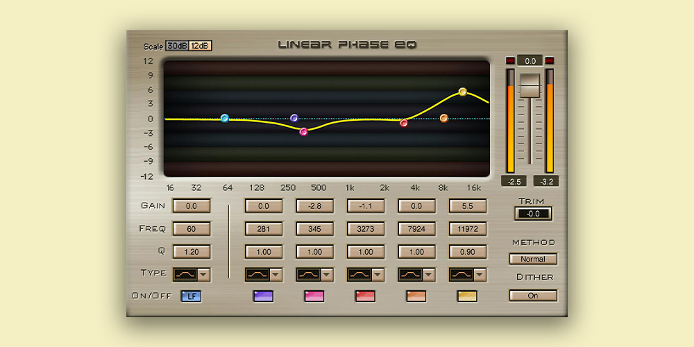 Linear Phase EQ main media