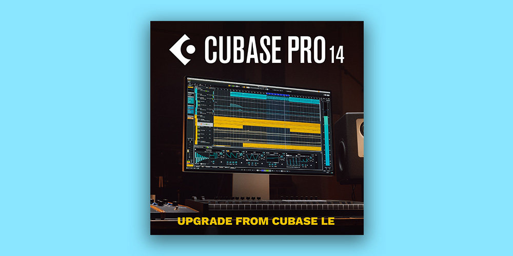 Cubase Pro 14 Upgrade from LE 12-14 main media