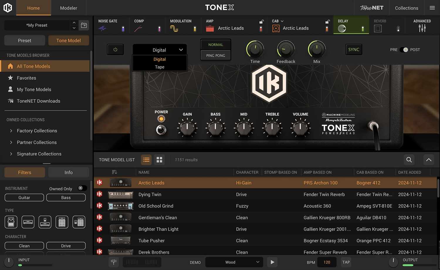TONEX main media