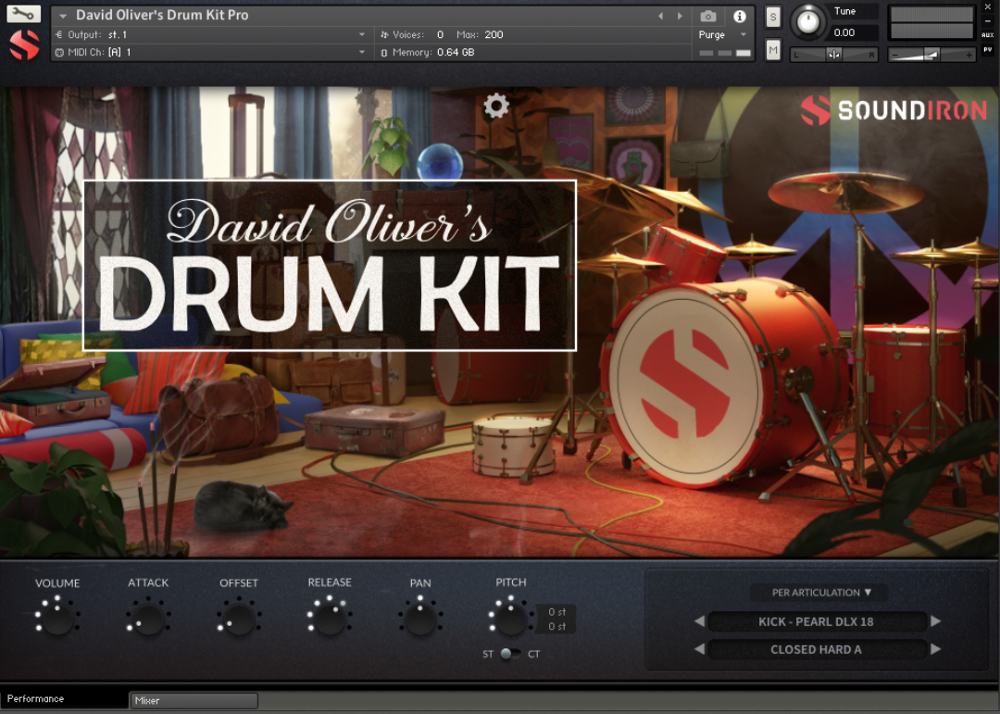David Oliver's Drum Kit thumbnail 3