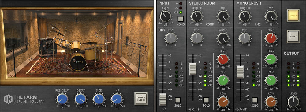 The Farm Stone Room Studio Reverb main media