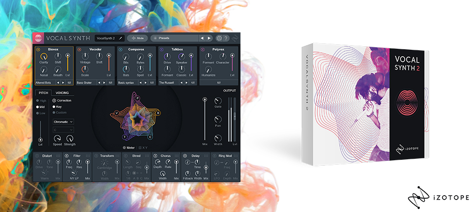 iZotope VocalSynth 2 main media