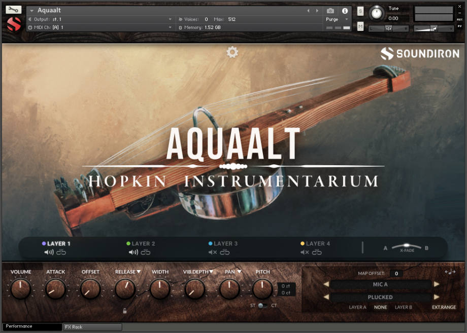 Hopkin Instrumentarium: Aquaalt main media