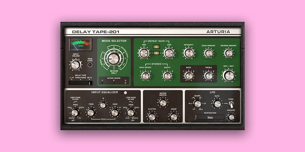 Delay TAPE-201 main media