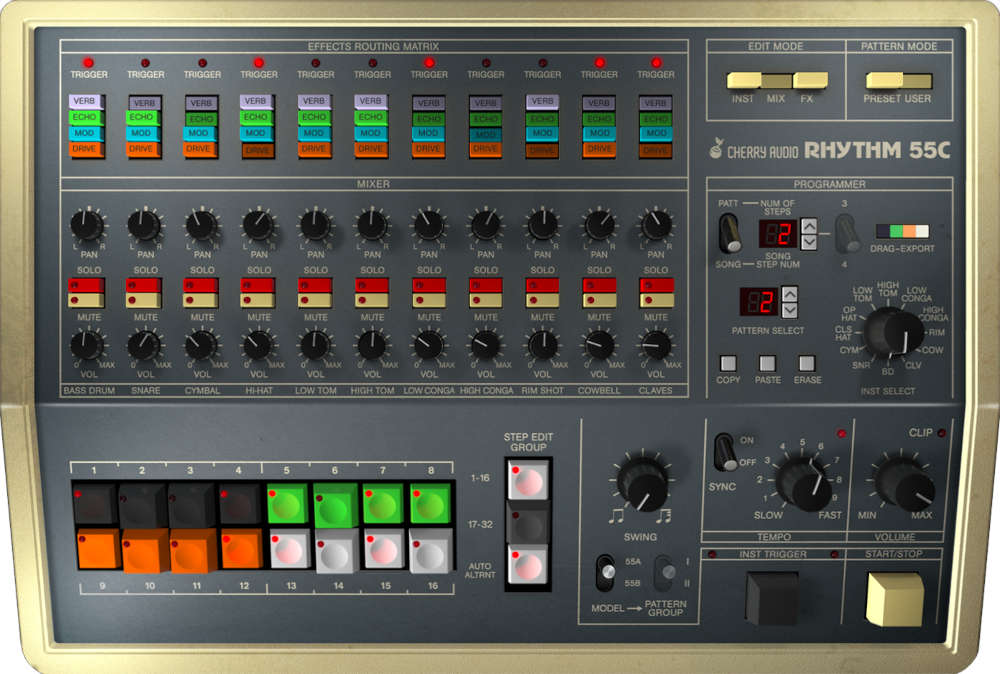 KR-55C Drum Machine thumbnail 2