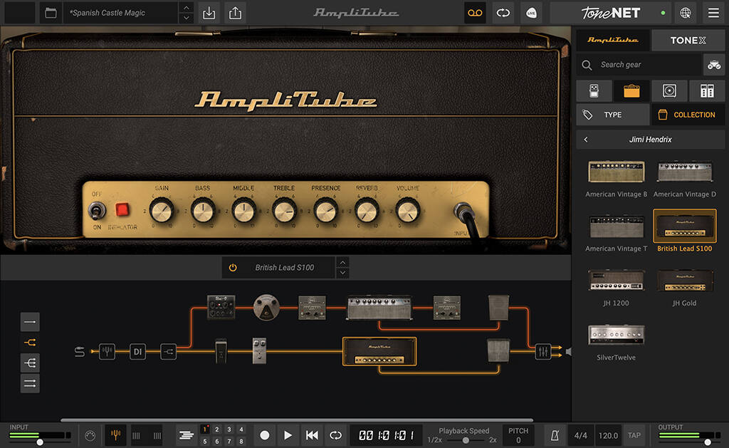 AmpliTube Electric Gypsy main media