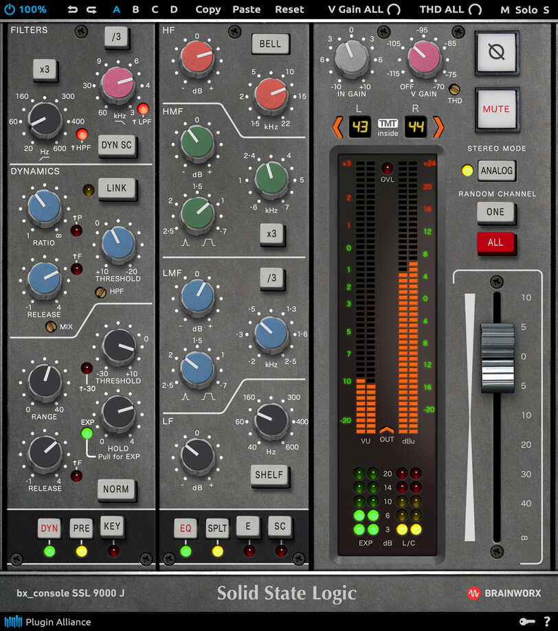 bx_console SSL 9000 J main media