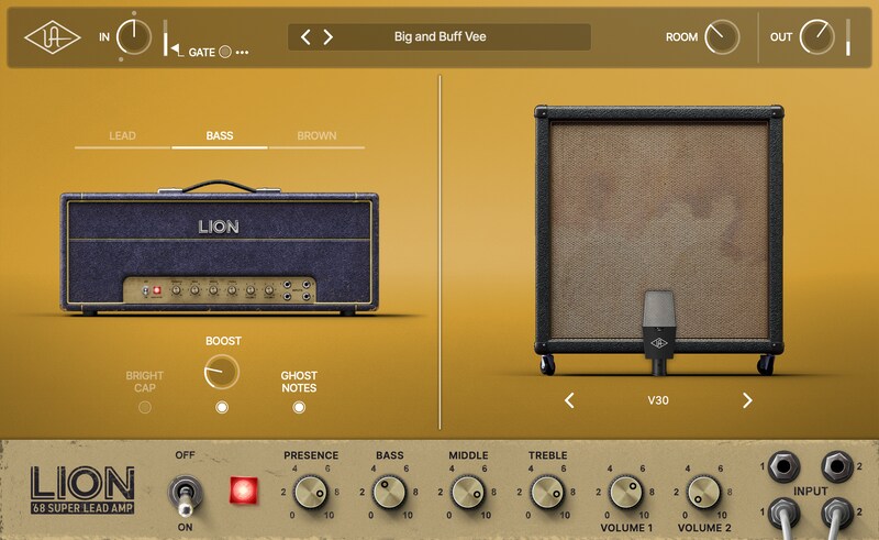 UAD Lion '68 Super Lead Amp thumbnail 3