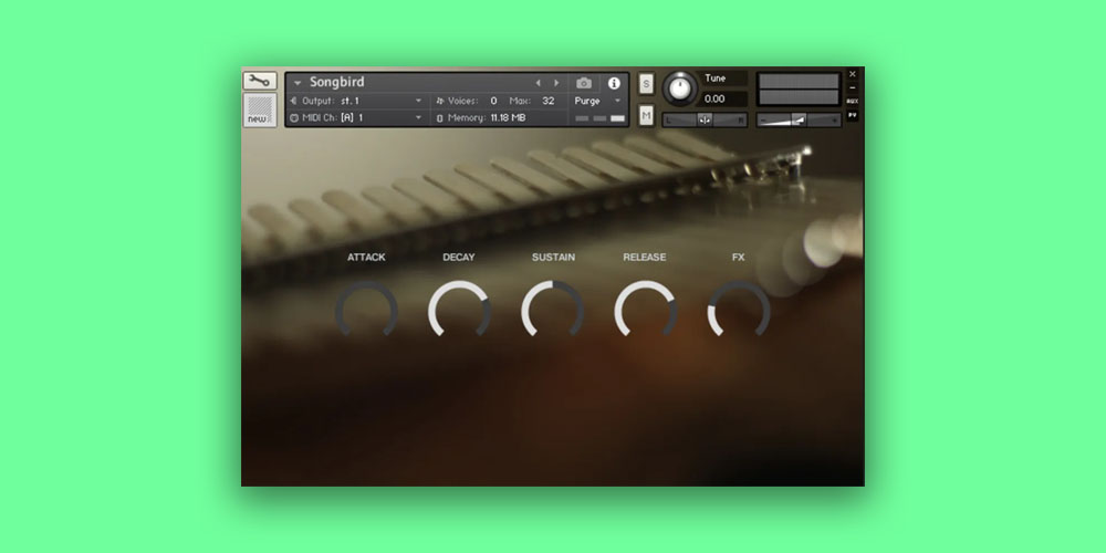 Songbird - Toy Kalimba main media