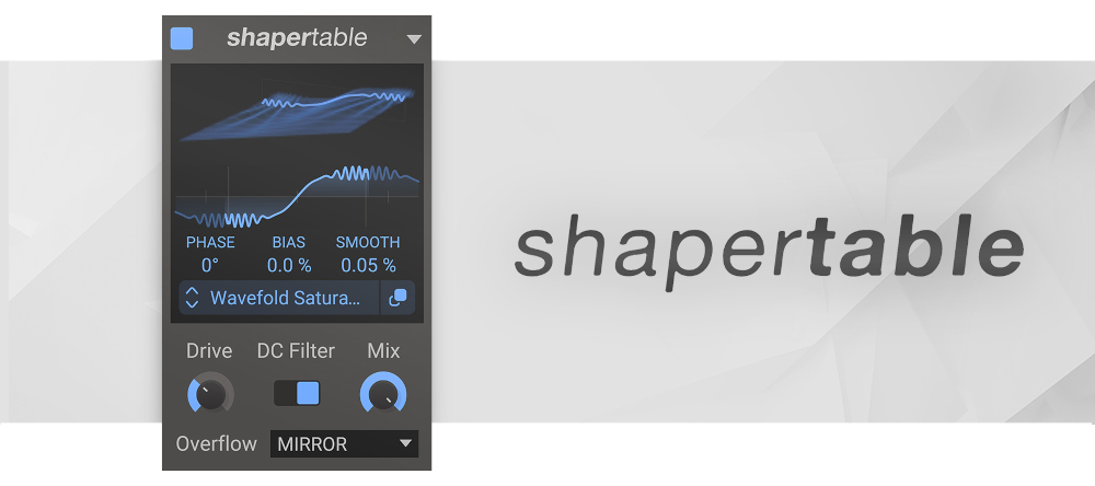 Shaper Table main media