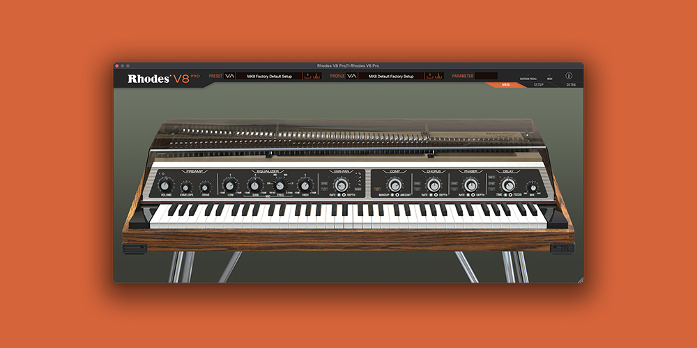 Rhodes V8 Pro Virtual Instrument main media