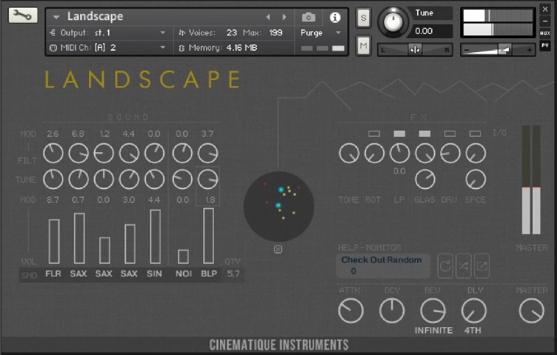 Landscape main media