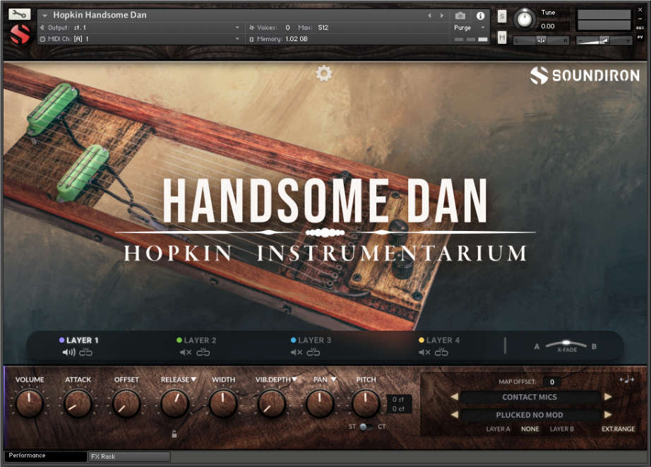Hopkin Instrumentarium: Handsome Dan main media
