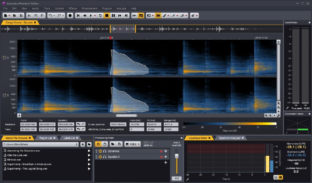 Acoustica 7 Premium Edition Upgrade from Acoustica 7 Standard Edition main media