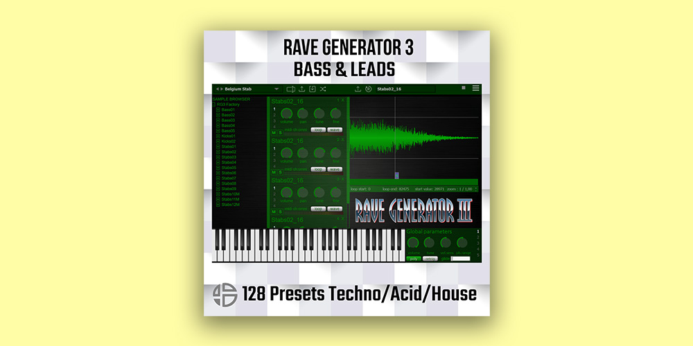 Rave Generator 3 Techno and House Presets main media