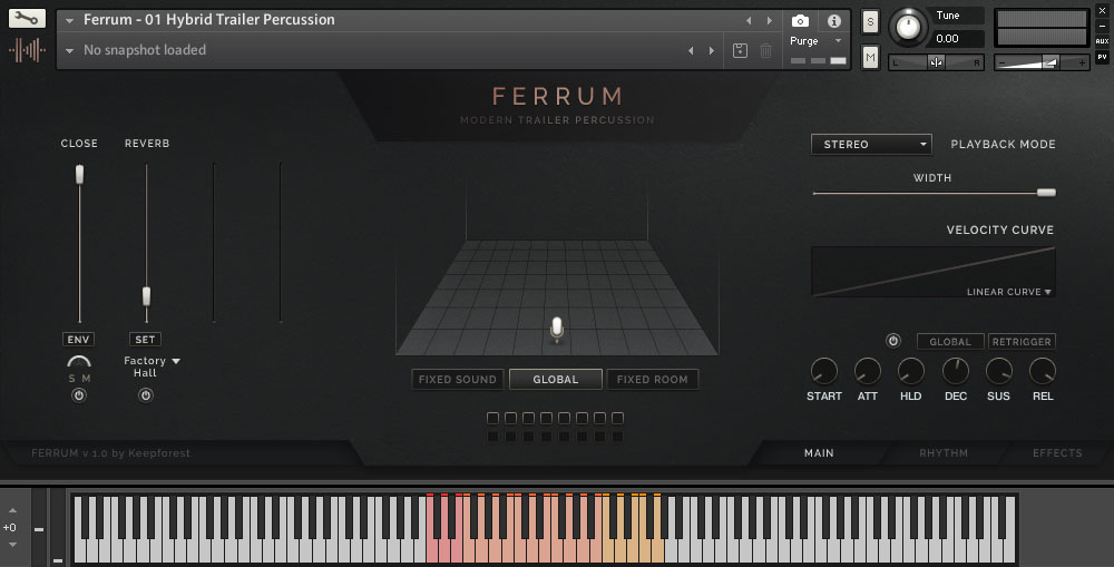 Ferrum - Modern Trailer Percussion main media