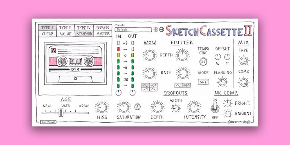 SketchCassette II main media