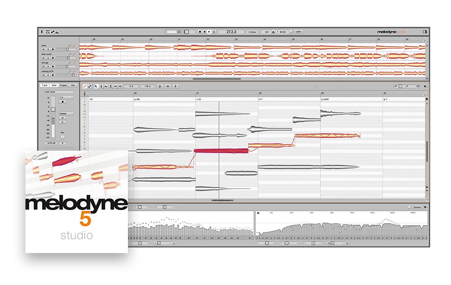 Melodyne 5 Studio Upgrade from Melodyne Assistant main media