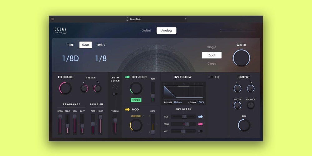 Delay Pro main media