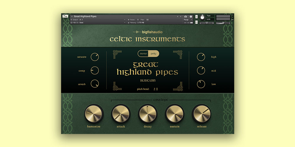 Celtic Instruments main media