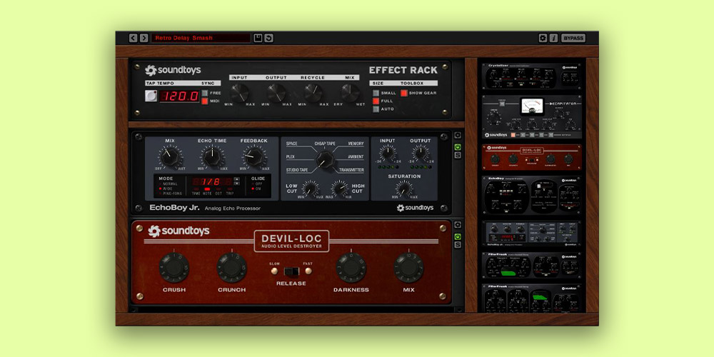 Soundtoys Effect Rack main media