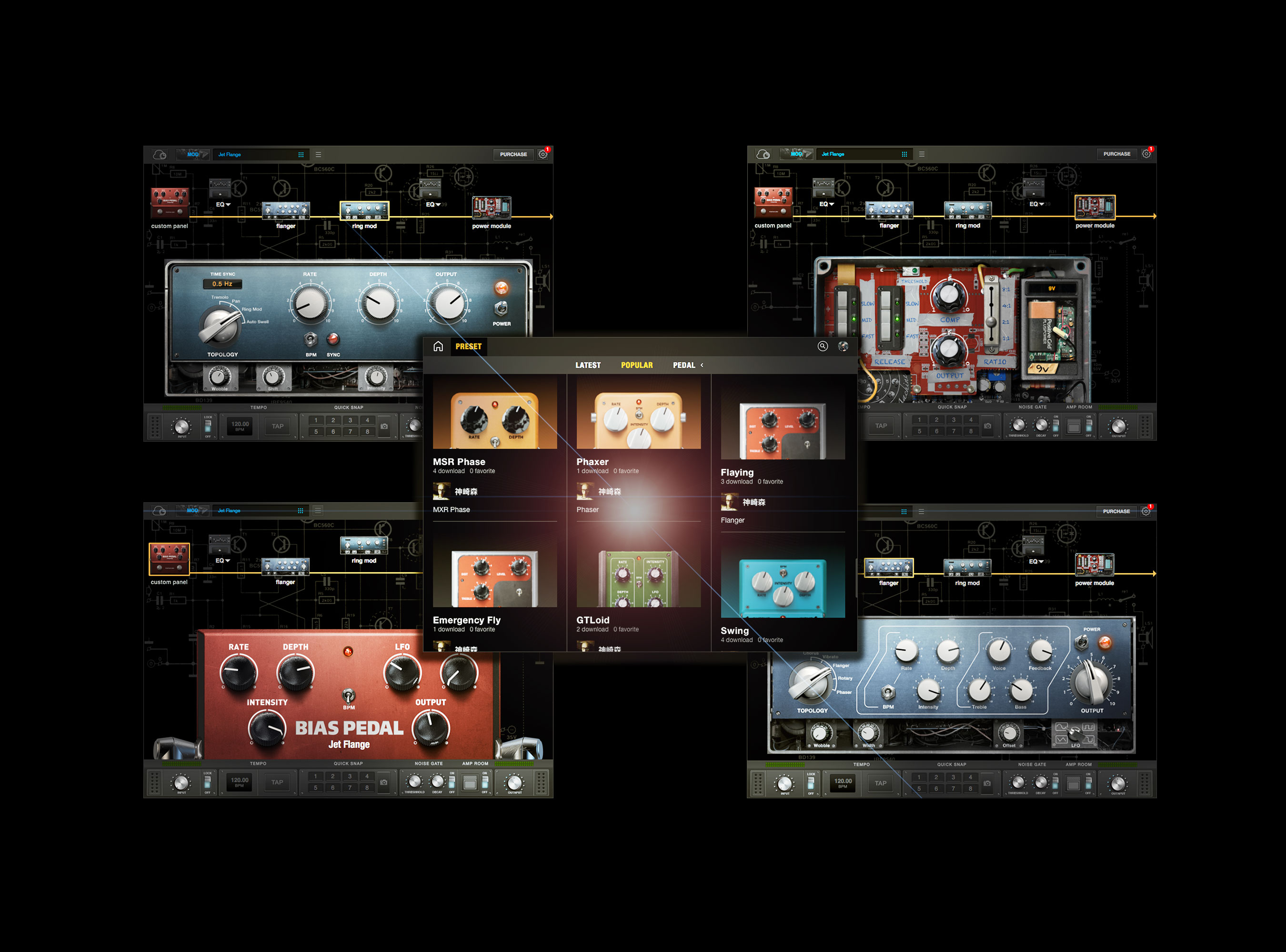BIAS Pedal Modulation main media