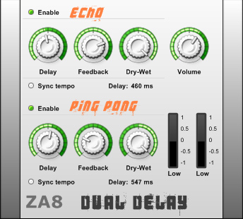 ZA8 Dual Delay main media