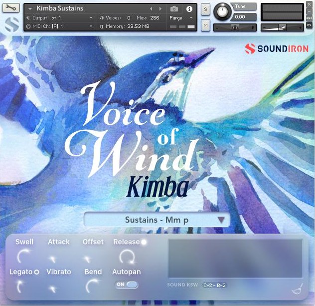 Voice of Wind: Kimba main media