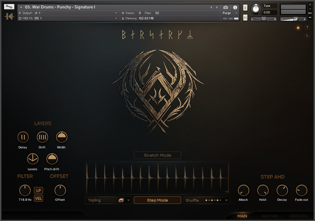 Berserkr Pro - Tribal Punk Folk Drums main media